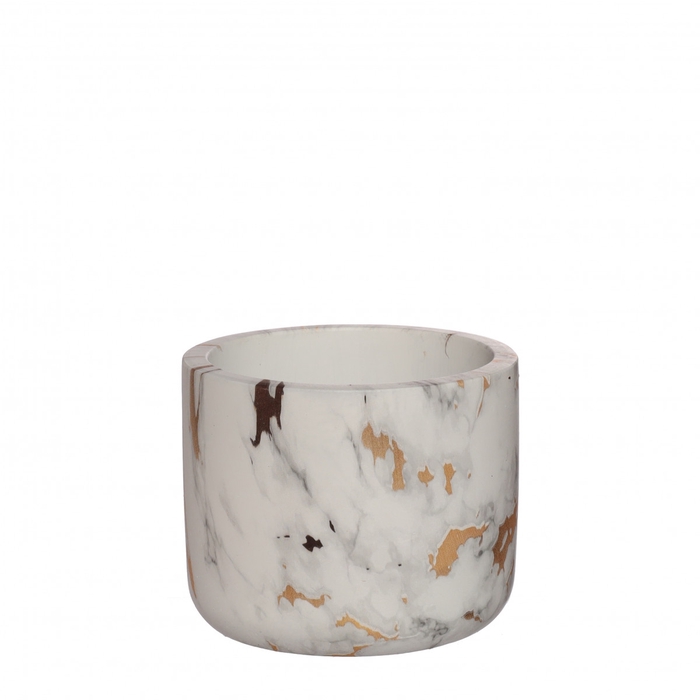 Marble pot d10*8cm