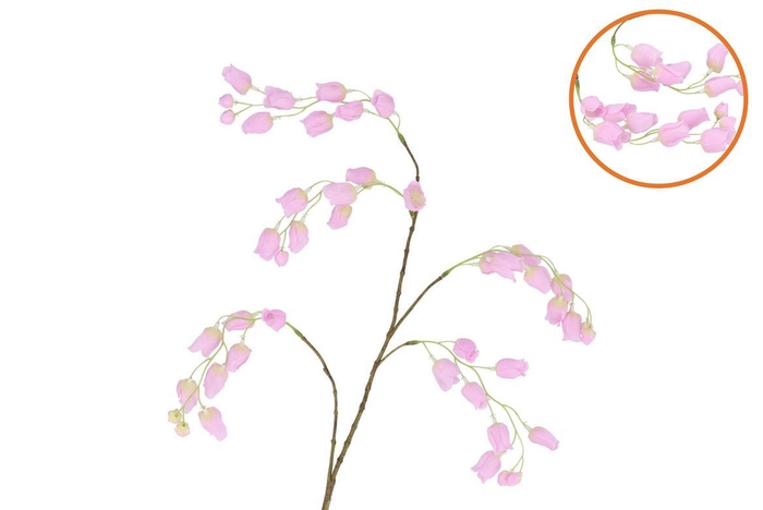 <h4>Silk Bellflower Purple 88cm</h4>