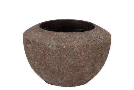 <h4>Bali Indonesian Grey Bowl D20x13cm</h4>