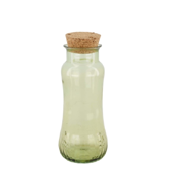 Homedeco Chia bottle+cork d10*24cm