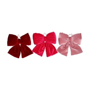 Loulou Jolly Pink Hanger Bow Ass 23x25cm