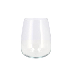 Glass Vase Teca 23x19cm