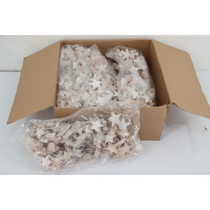 Cocos Star L 5cm White(100pcs)