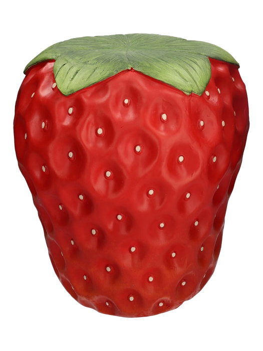 <h4>DF03-666350200 - Side table Strawberry d28/39.5xh43 red</h4>