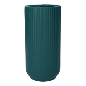 DF03-710288900 - Vase Haley d10.6xh22 petrol matt