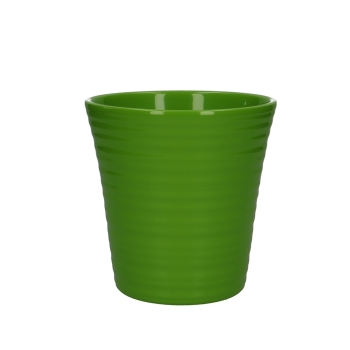 <h4>Ceramics Phal.pot ribbed d13*13cm</h4>