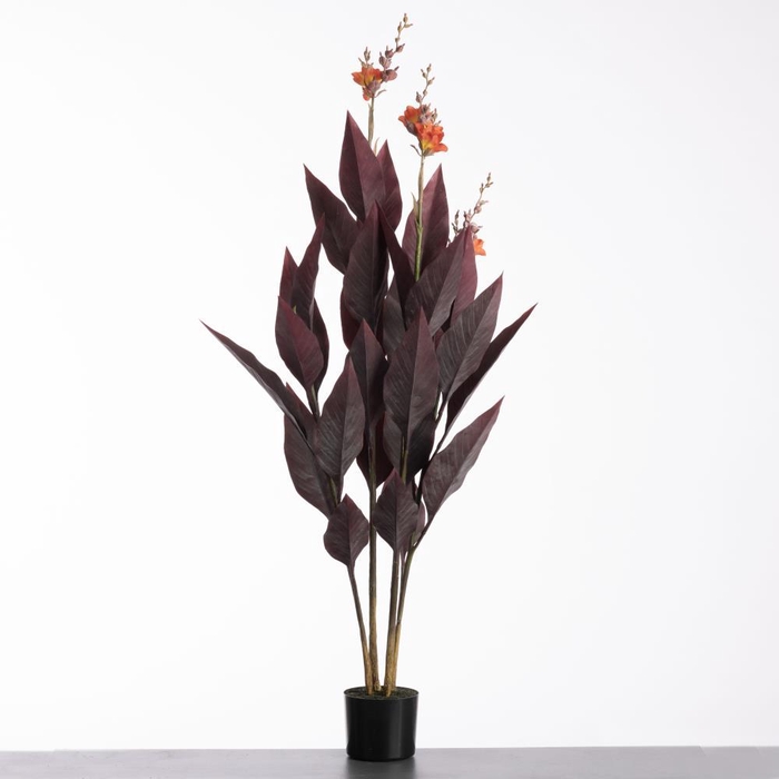 <h4>AF Ginger pot 147cm Orange/Red</h4>