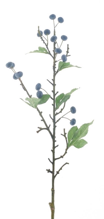 <h4>Large blueberry spray black/blue</h4>