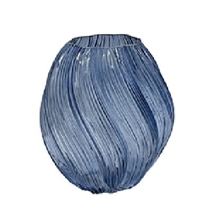 Glas Vaas Samana d18*21cm
