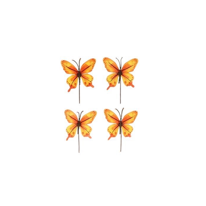 <h4>Pick Butterfly 4 Pcs L15W10H3</h4>