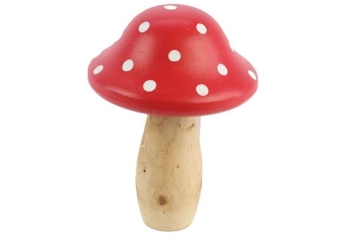 <h4>Deco Mushroom Pixie H19d14</h4>