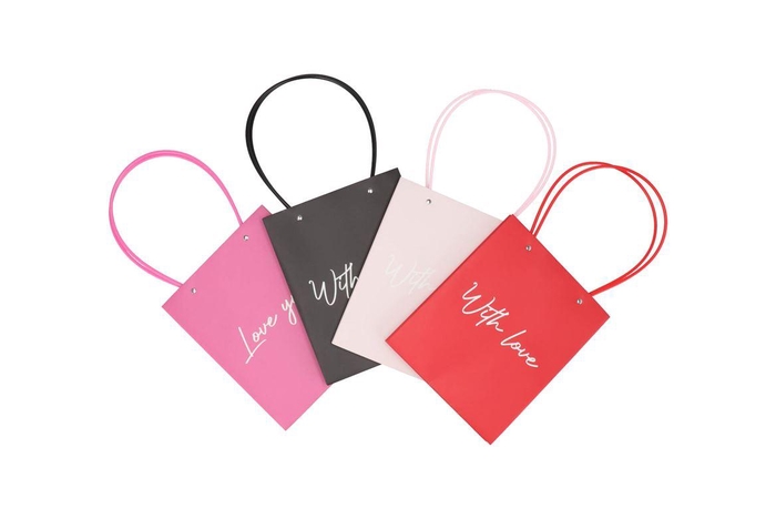 <h4>Gift Bag W Handle Love You Ass 16x10x20cm</h4>