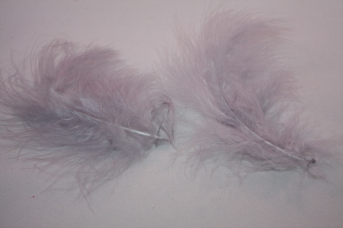 PLUIM MARABOU 6GR GRIJS