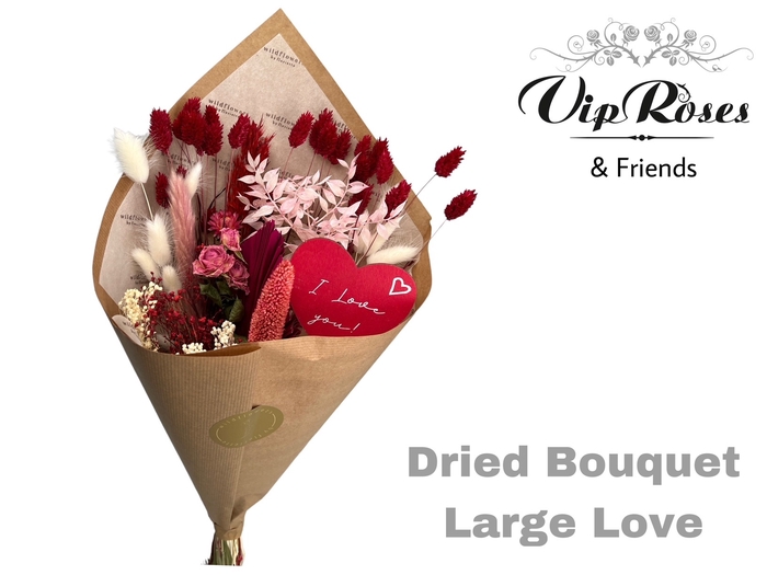 DRIED BOUQUET LARGE LOVE