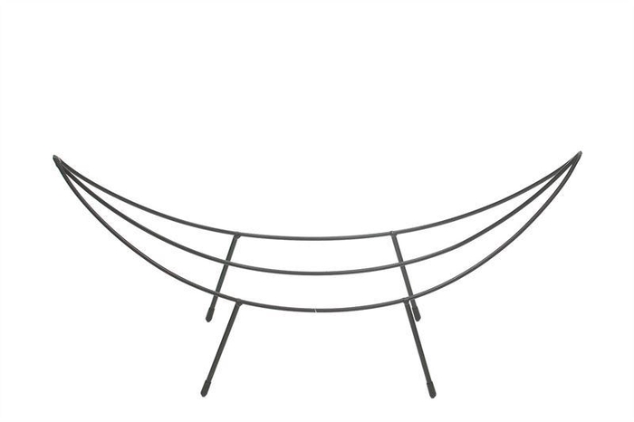<h4>Boot op voet 48x14x21cm. Zwart</h4>