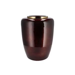 Julie Scotish Brown Vase Iron 33x33x45cm