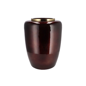 Julie Scotish Brown Vase Iron 33x33x45cm