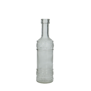 Glass Bottle deco d02/6.5*22cm