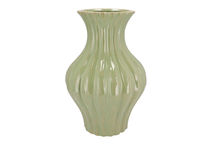 Lima Pistache Vase Neck 27x27x41cm