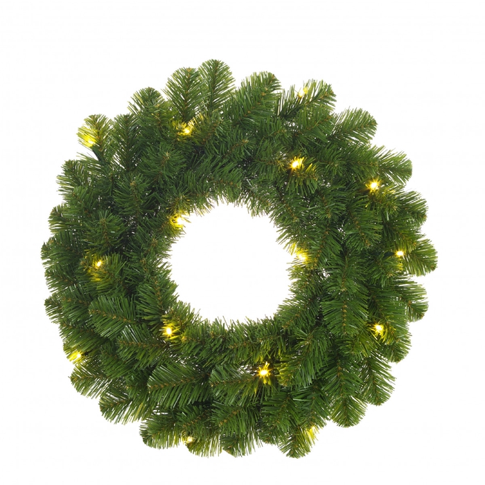 <h4>Kerst LED krans 45cm 20L</h4>