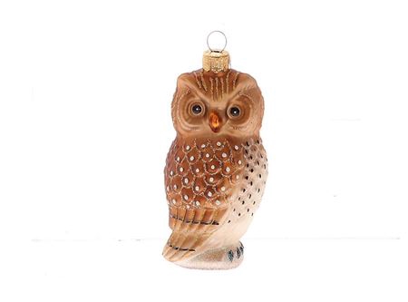Hanger Ornament Owl L4W4H9