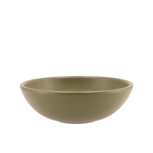 Vinci Army Green Bowl Low 20x7cm