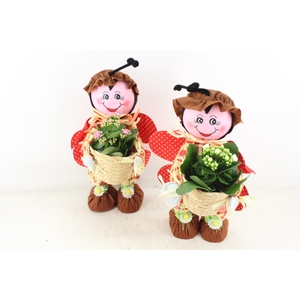 arr2 TD - Lieveheersbeestje - roze/wit