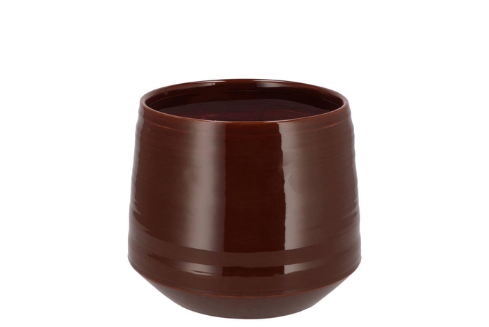<h4>Micco Dark Brown Pot 12x12x11cm</h4>