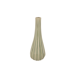 Gia Green Stripe Bottle 14x14x36cm