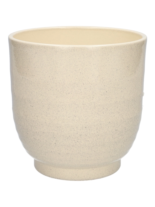 <h4>DF03-885674066 - Pot Ares d15.5xh16 beige stone</h4>