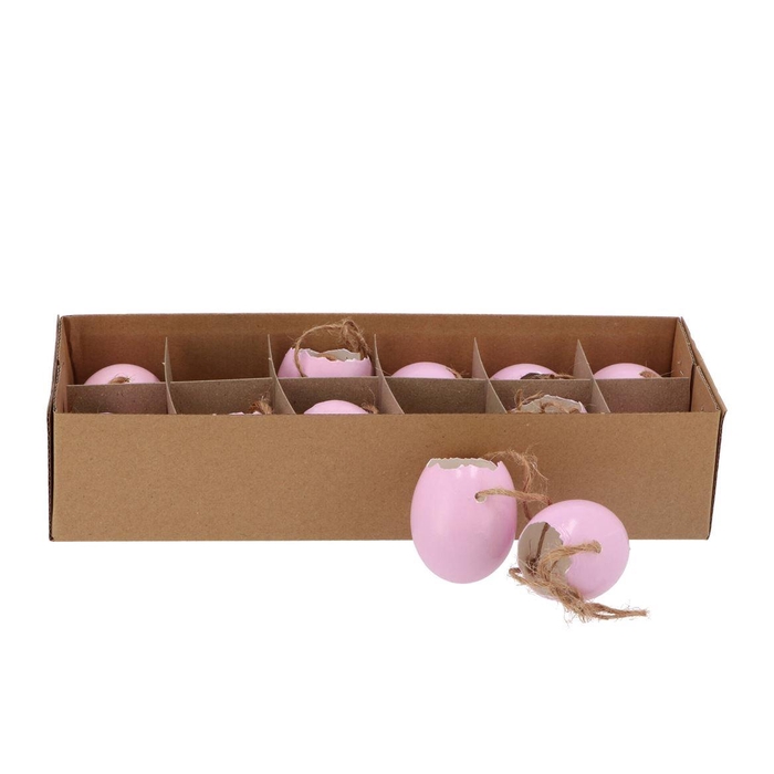 <h4>Eggs Chicken Pendant Lavendel P/12</h4>