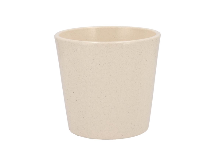 <h4>Ceramic Beige Stone Pot Orchid 14cm</h4>