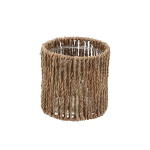 Inca Natural Holder Glass 14x14cm