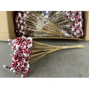 Stick X-Mas Bird 12cm