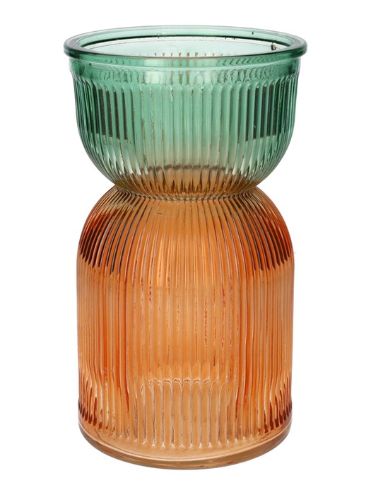 <h4>Vase Same duo d12xh21 hemlock/peach</h4>