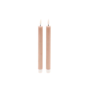 Candle Azra LED Timer 2Pcs H24.5D2.2