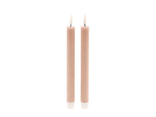 Candle Azra LED Timer 2Pcs H24.5D2.2