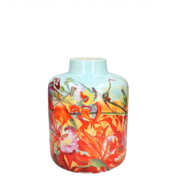 <h4>Keramiek Exclusief Francis vaas d19*25cm</h4>