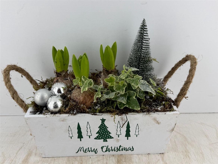 <h4>Arr (22) Hout rechth. Merry Christmas</h4>