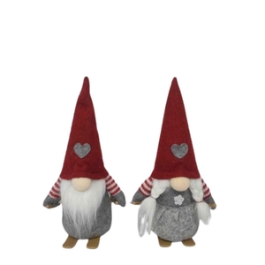 Kerst Deco gnoom d09*23cm