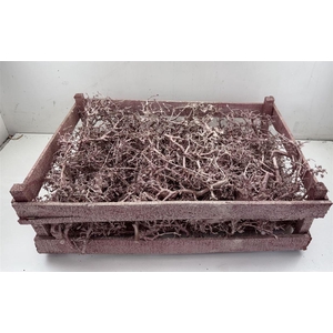 Bonsai Wood Metallic Pink P Crate