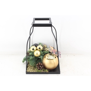 arr5 Kerst MB - Black lantaarn gold 285/4