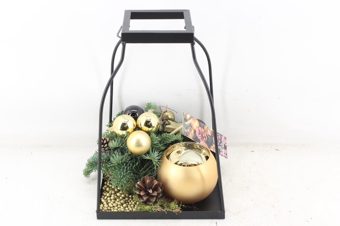 <h4>arr5 Kerst MB - Black lantaarn gold 285/4</h4>