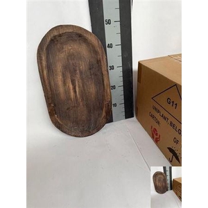Deco Houten Schaal H%