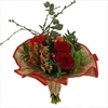 Bouquet cover Softline kraft Ø32cm red