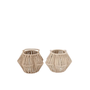 Cruz Sand Lantern Flower Ass 10x16x11cm