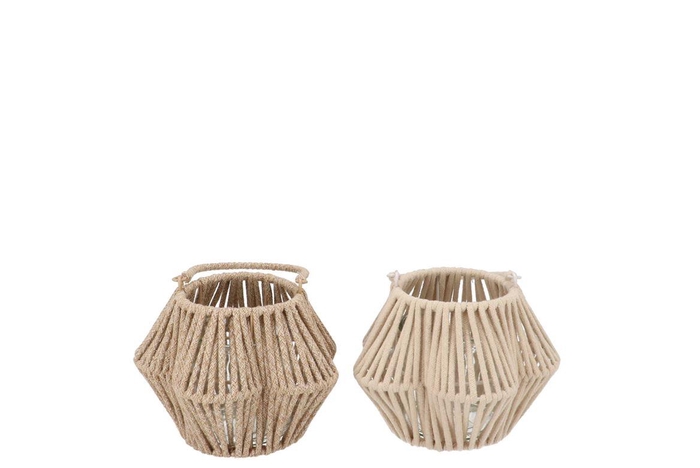 <h4>Cruz Sand Lantern Flower Ass 10x16x11cm</h4>