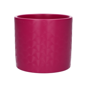 DF03-884726547 - Pot Napoli d13.5xh12.3 fuchsia