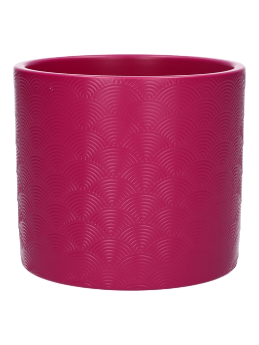 DF03-884726547 - Pot Napoli d13.5xh12.3 fuchsia