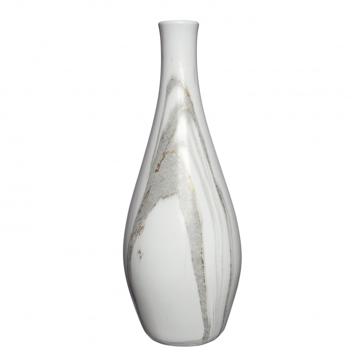 <h4>Ceramics Exclusive Dazzle vase Marble d3/13*35cm</h4>